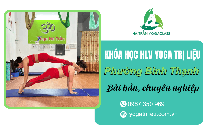 Khóa học HLV yoga trị liệu phường Bình Thạnh