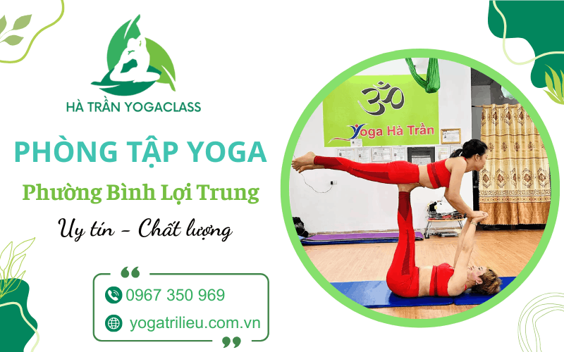 Phòng tập yoga phường Bình Lợi Trung