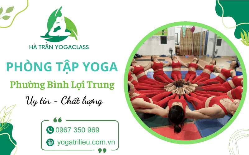 Phòng tập yoga phường Bình Lợi Trung